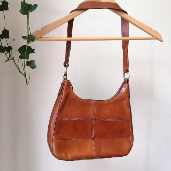 Aldo Handbags - Vintage light brown leather purse hobo purse